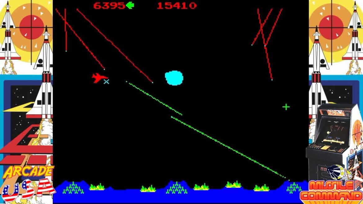 Missile Command: relembre a nostalgia do Atari 2600 — Relembre o clássico Missile Command do Atari 2600, um dos grandes jogos arcade de defesa com mísseis da década de 1980.