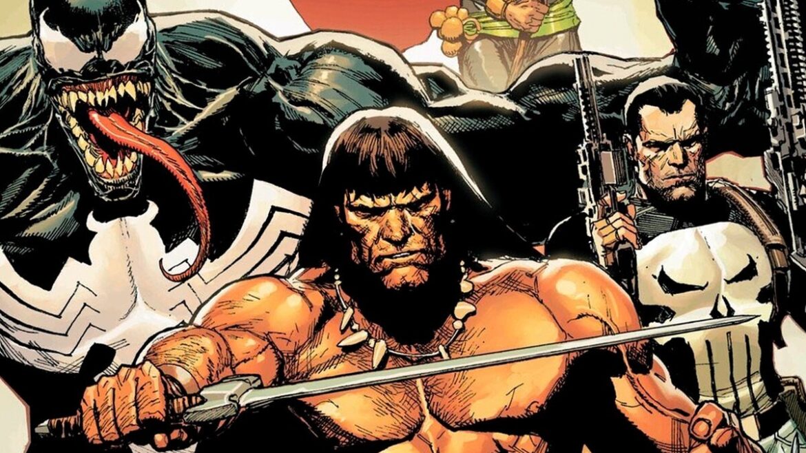 Conan, o Bárbaro, entre os Vingadores na Marvel — Conan, o Bárbaro, uniu-se aos Vingadores em uma das histórias mais ousadas da Marvel, marcando um crossover épico.