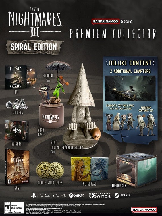 Little Nightmares 3 Spiral Edition. Crédito: Bandai Namco.