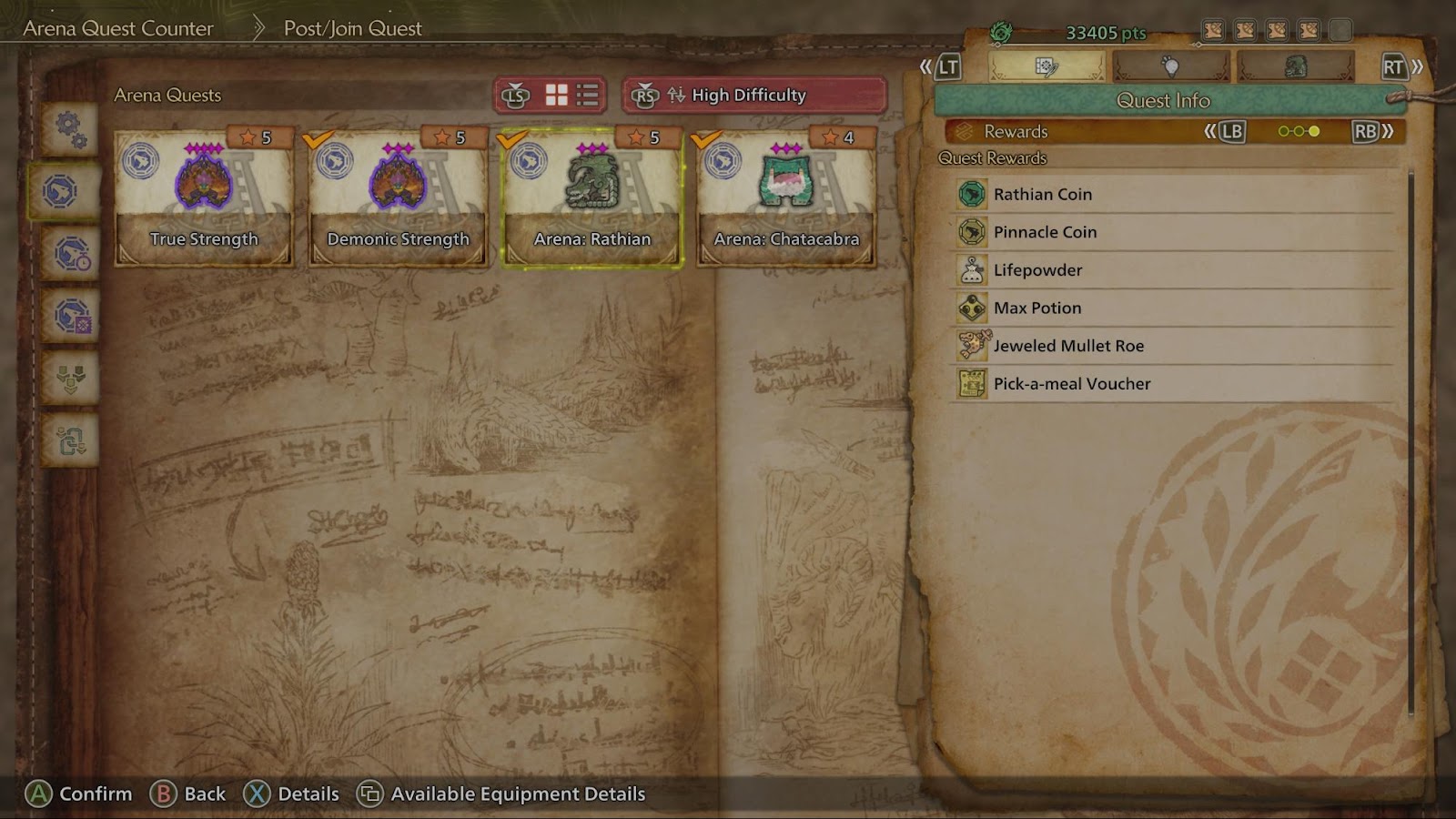 Arena Quests em Monster Hunter Wilds
