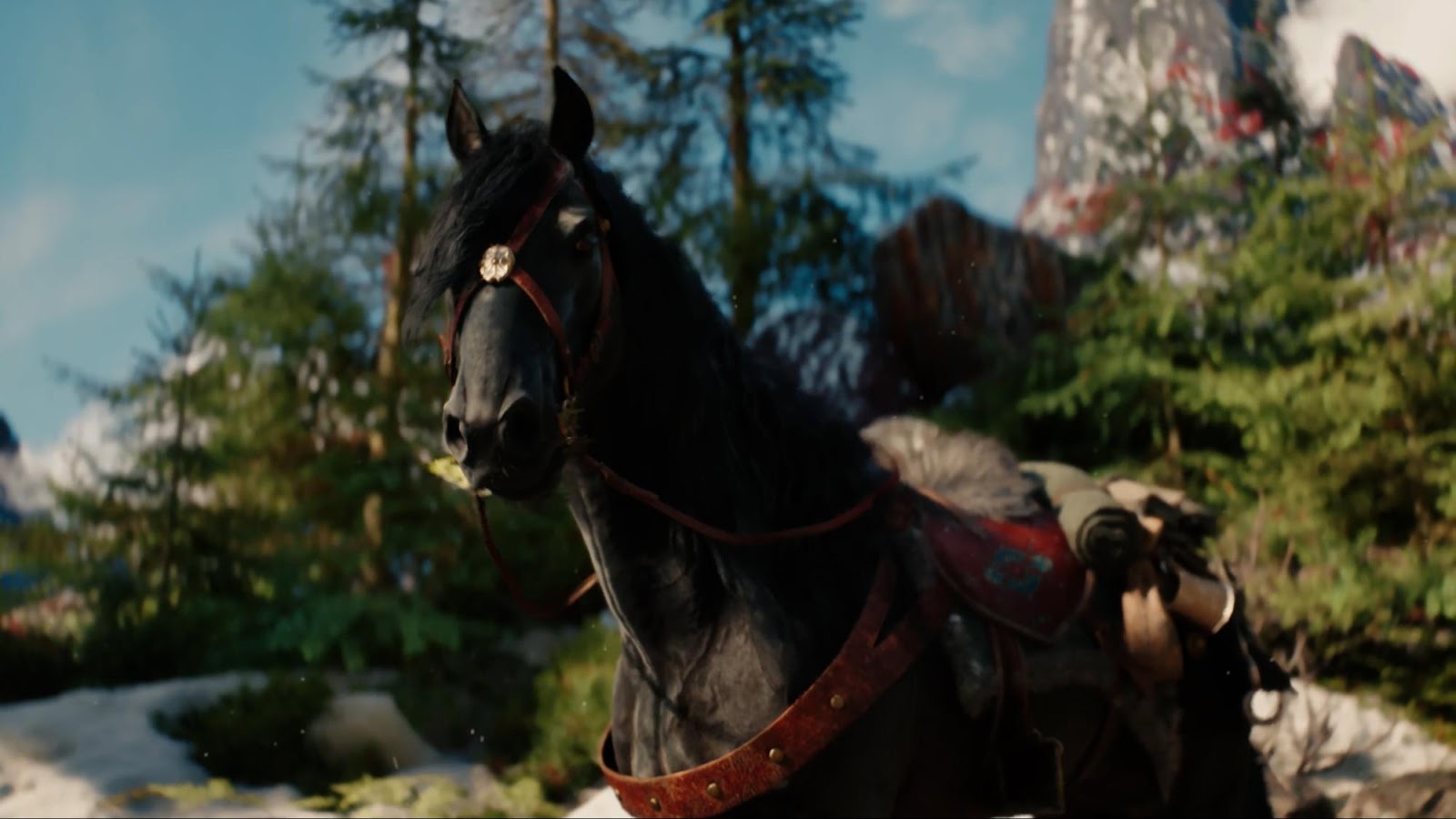 Ciri em floresta em Kovir em The Witcher 4