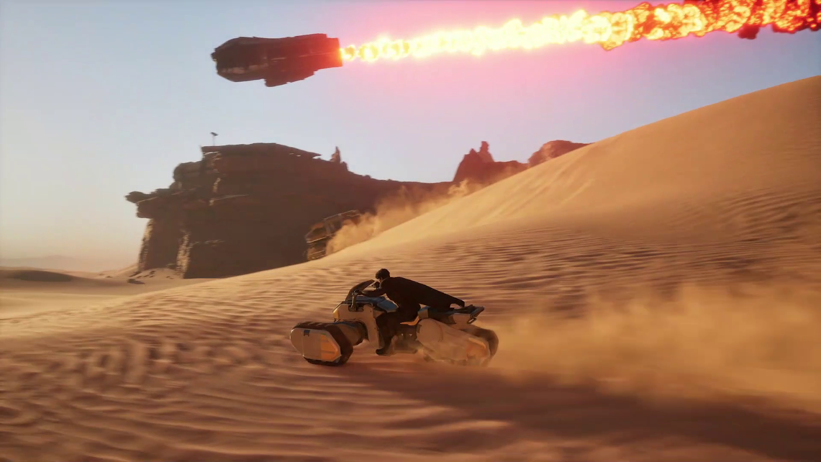Jogadores usando Ornithopters para griefing em Hagga