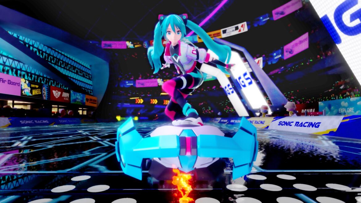 Sonic racing crossworlds celebra a história da Sega — Sonic racing crossworlds traz corridas intensas, mecânicas únicas e celebra os personagens icônicos da história da Sega.