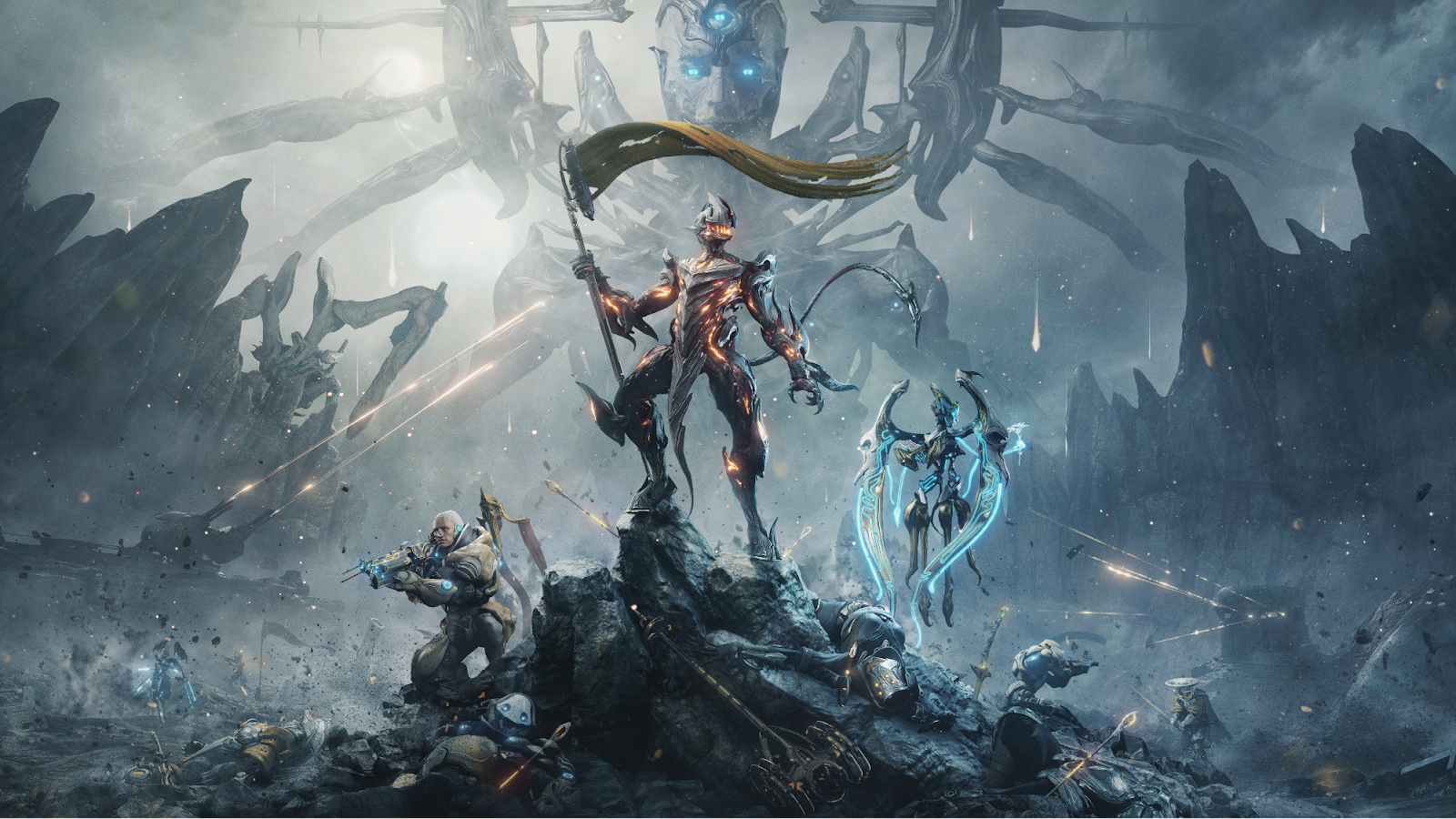 Key art de Warframe: The Old Peace