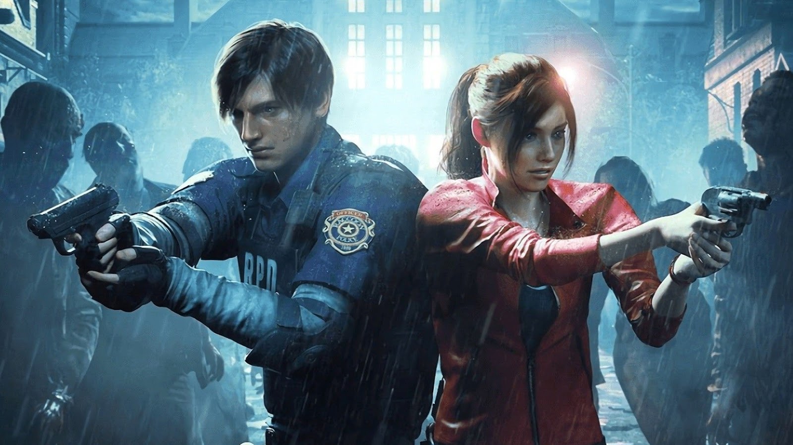 Resident Evil 2: Dead Shot em exibição no Namco Funscape