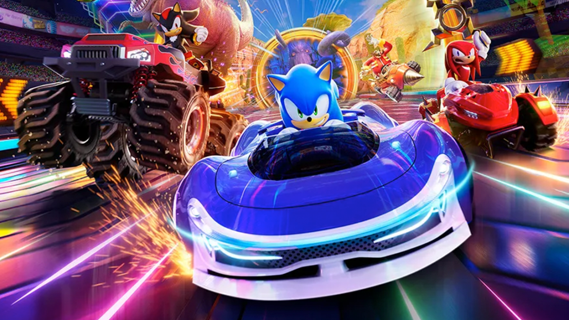 Sega confirma Sonic Racing: CrossWorlds com jogo completo em cartucho físico para Switch 2 — Sega anuncia Sonic Racing CrossWorlds no Switch 2 com jogo completo em cartucho físico de 64GB, agradando fãs.