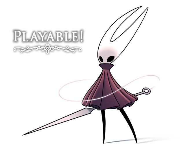Concept art da Hornet como DLC - Team Cherry