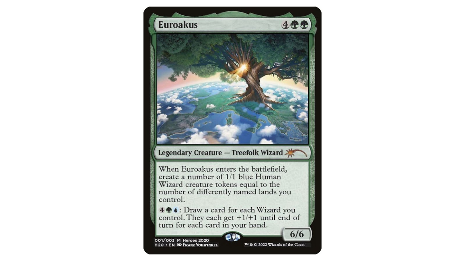 Carta Euroakus - MTG