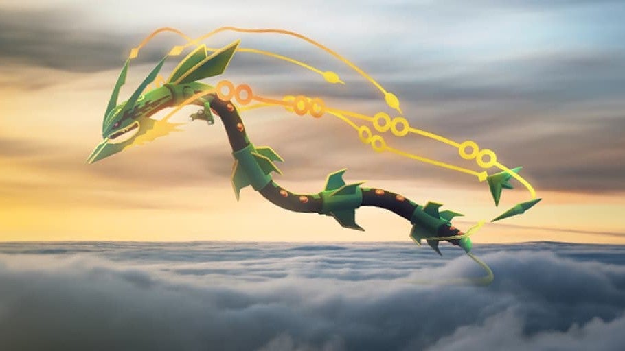 Descubra a pronúncia oficial de Rayquaza — Após anos, The Pokémon Company revelou a pronúncia oficial de Rayquaza: Ray-KWAY-zuh. Entenda o motivo dessa escolha.