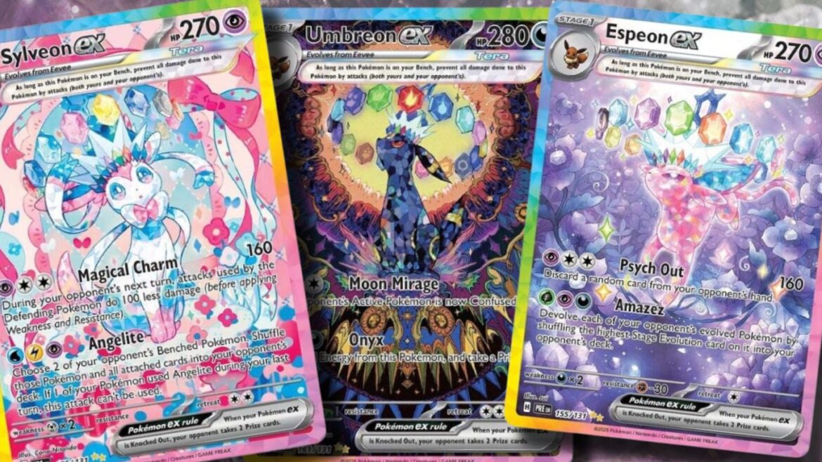 Os 10 cartões mais valiosos de Prismatic Evolution no Pokémon TCG — Conheça os 10 cartões mais valiosos de Prismatic Evolution no Pokémon TCG e saiba por que eles são tão cobiçados.