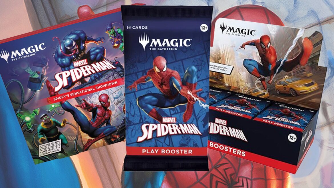 Wizards nega limite de impressão para coleção Spider-Man em Magic: The Gathering — Wizards refuta rumores sobre impressão limitada da coleção Spider-Man em Magic: The Gathering. Estabilidade garantida para fãs.