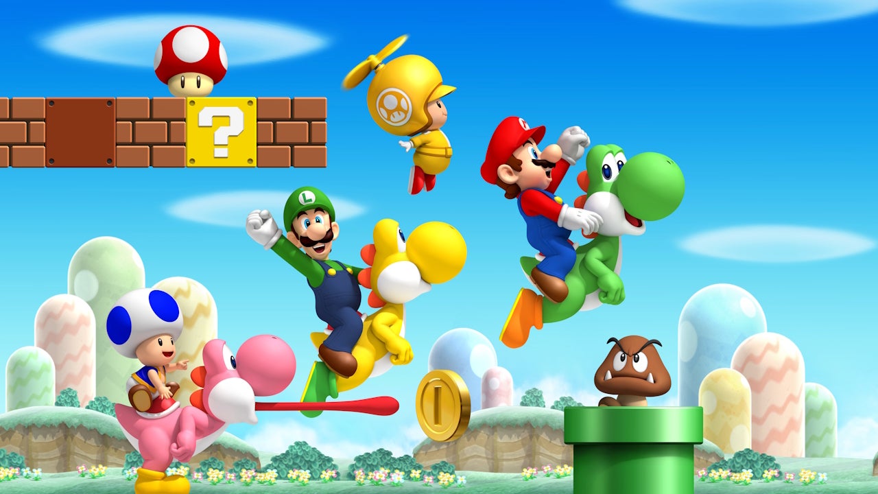 New Super Mario Bros. Wii com multiplayer local