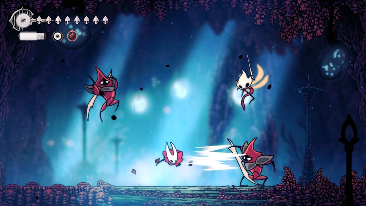 Por que Silksong É Mais Difícil Que Hollow Knight, Segundo Team Cherry — Team Cherry explica a dificuldade de Silksong, com inimigos mais inteligentes e desafiadores para equilibrar o nível de Hornet.