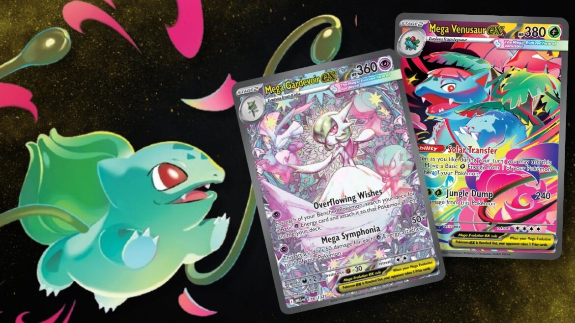 as 10 cartas mais valiosas de mega evolução no Pokémon TCG — Confira as 10 cartas mais valiosas da era de mega evolução no Pokémon TCG e explore motivos do alto valor no mercado.
