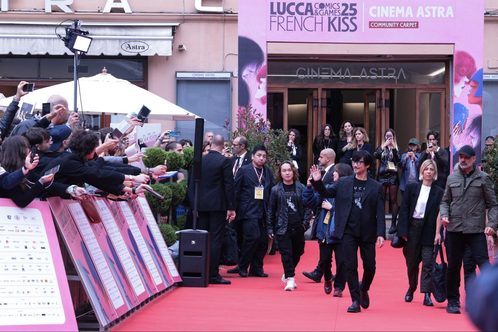 Hideo Kojima no Lucca Comics & Games 2025.