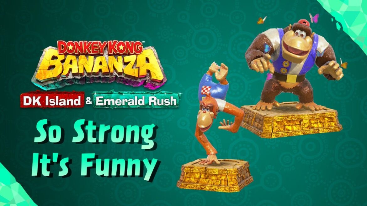 Nintendo revive clássicos no dlc de Donkey Kong Bananza — Nintendo traz de volta Chunky e Lanky Kong como estátuas exclusivas no emocionante dlc de Donkey Kong Bananza.