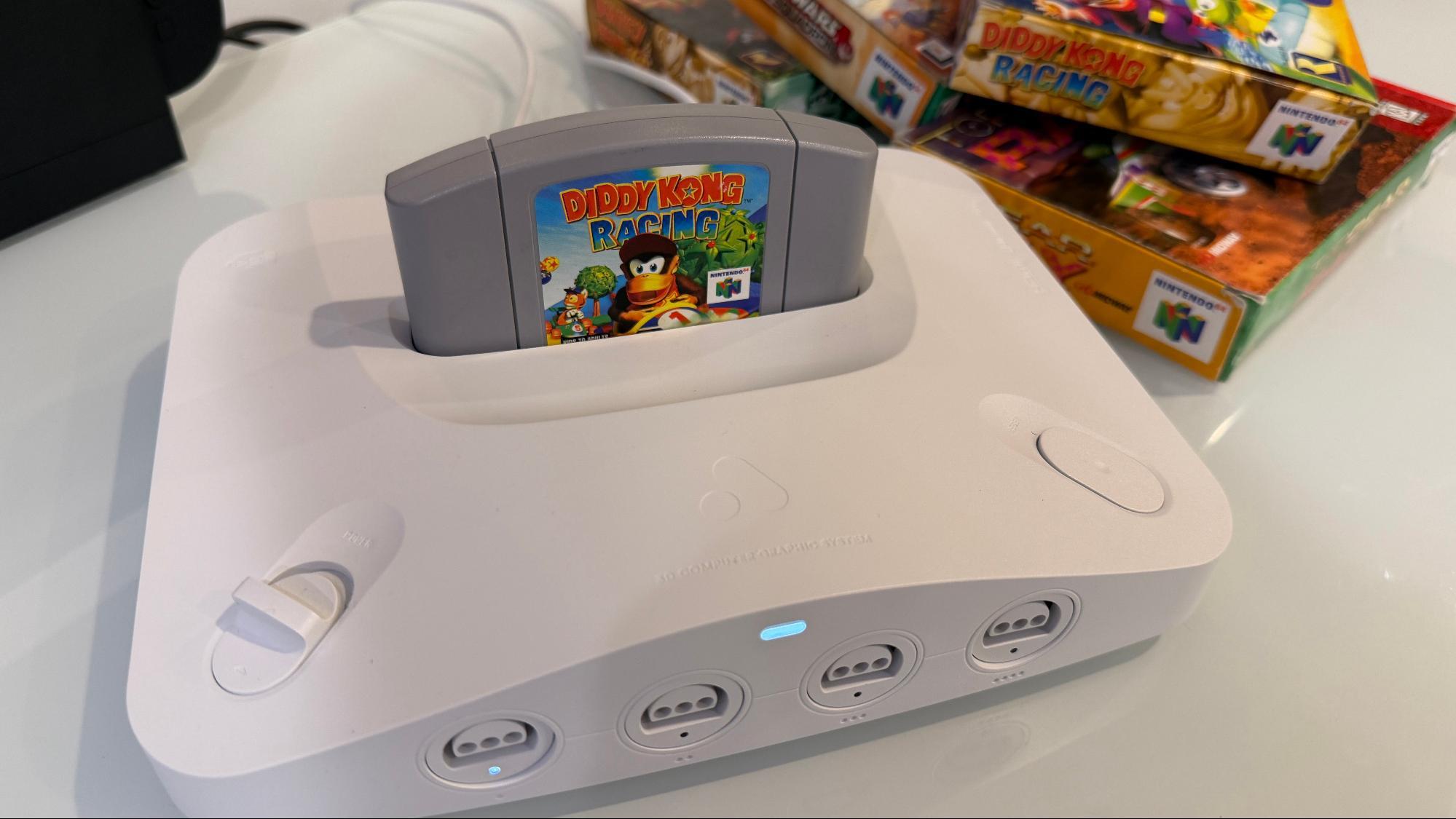 Console Analogue 3D em branco