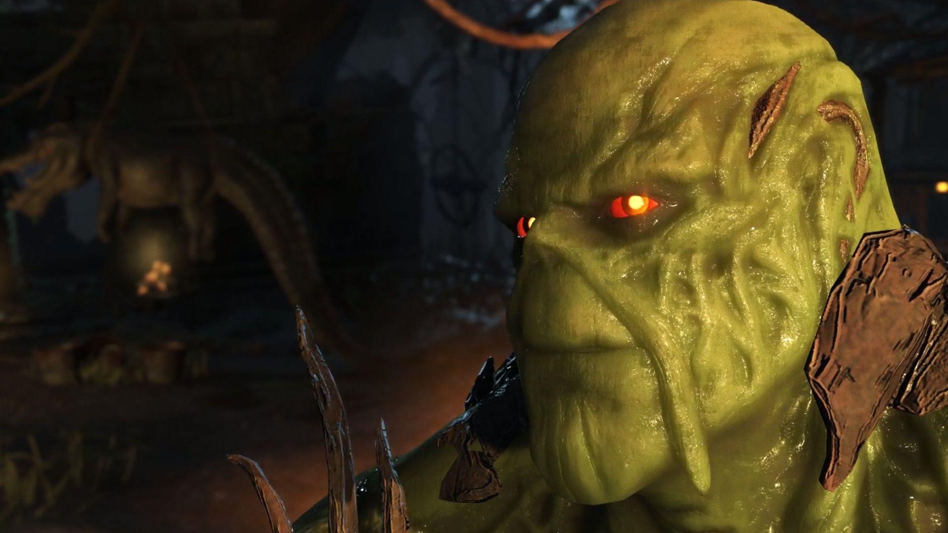 Swamp Thing em seu habitat natural