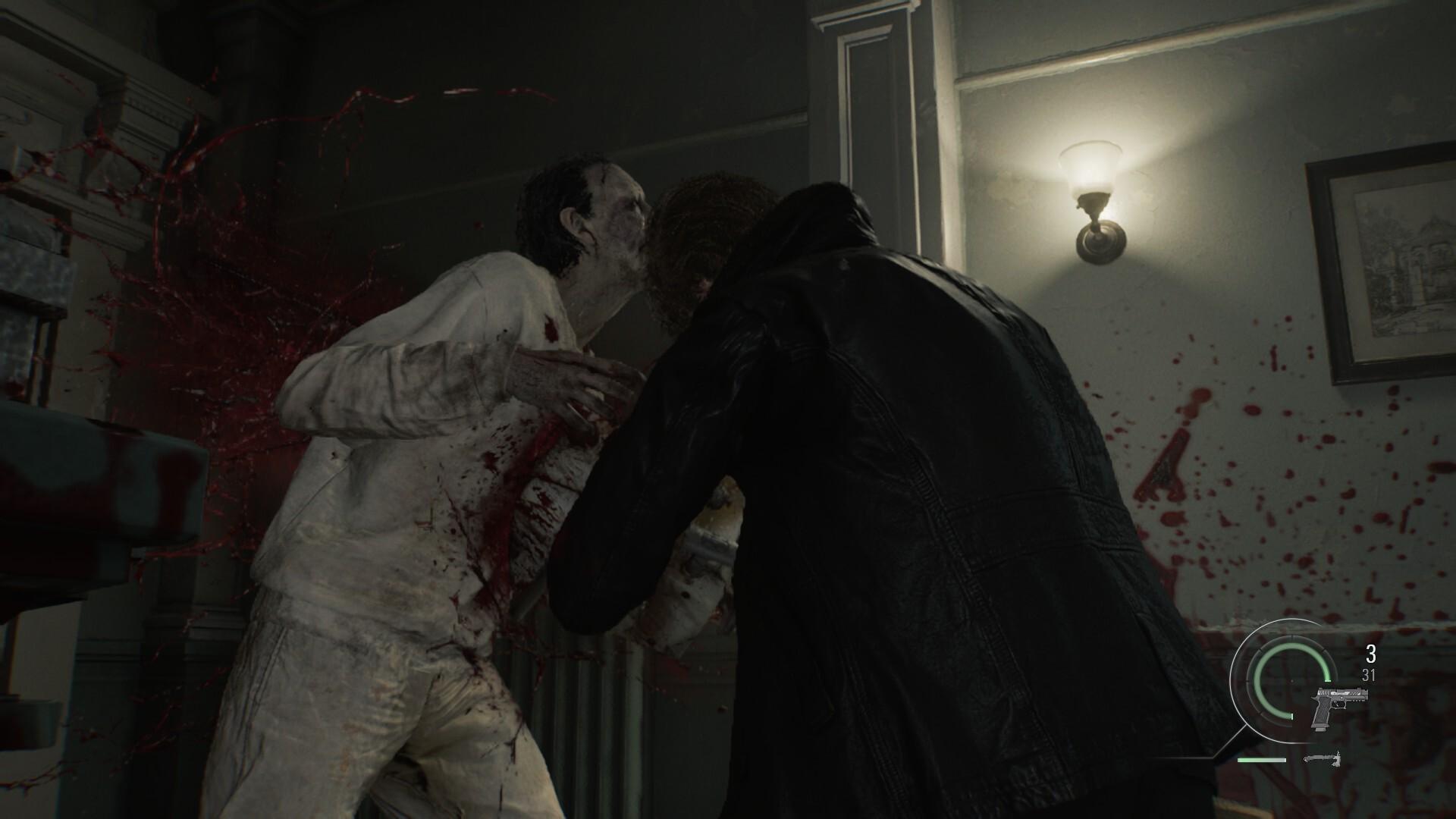 Killing zombies with the chainsaw